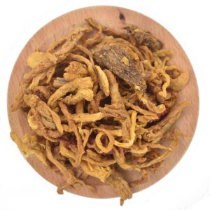 Khô heo sấy tỏi Anfafoco hộp 300 gram