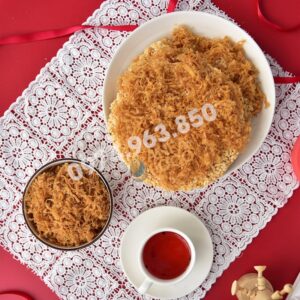 Chà bông cơm cháy Anfafoco loại 1 (Bán theo kg)