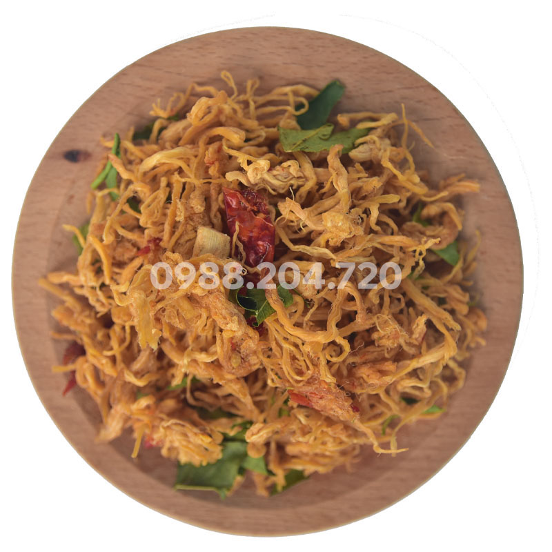 Khô gà lá chanh Anfafoco hũ 300 gram