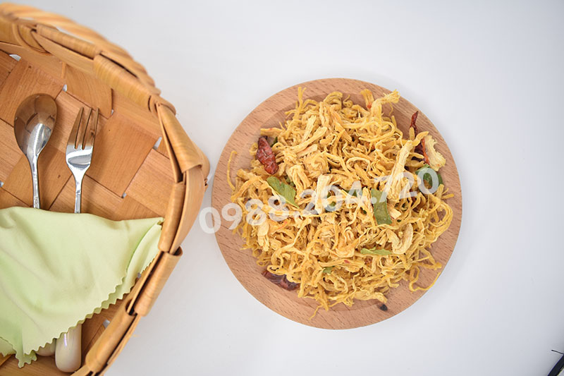 Khô gà lá chanh Anfafoco hũ 150 gram