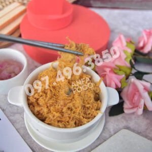 Chà bông sấy bơ tỏi Anfafoco (Bán theo kg)