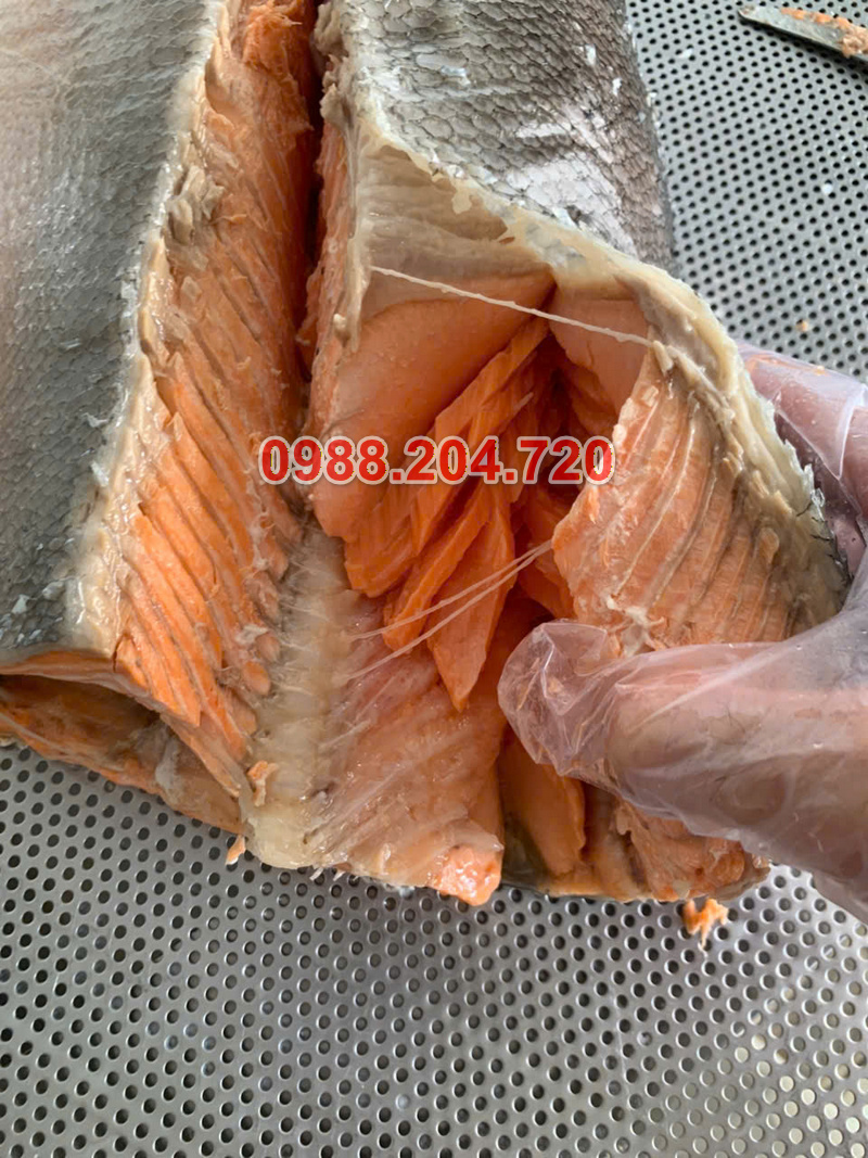 Chà bông cá hồi Anfafoco (Bán theo kg)