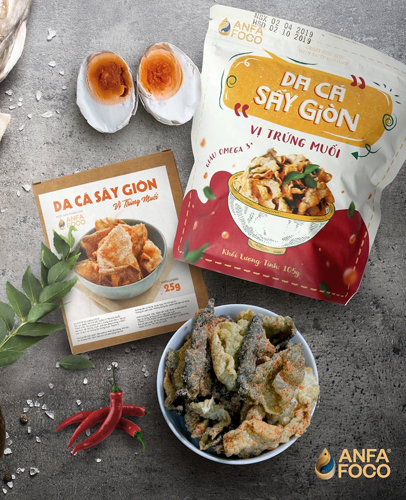 Vì sao gọi da cá sấy giòn là món snack "thời thượng"?