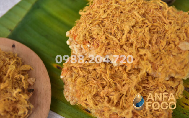 Cung cấp chà bông heo cho chuỗi bánh mì, xôi, bánh bông lang giá sỉ