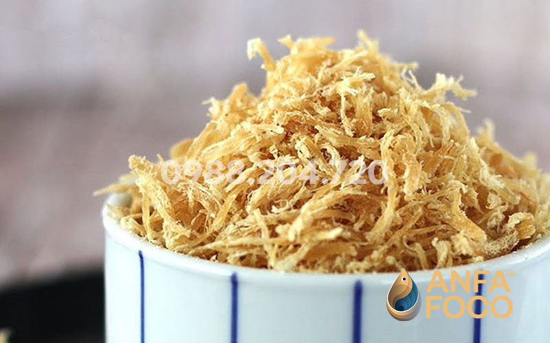 Cung cấp chà bông mực giá sỉ cho công ty sản xuất cơm cháy chà bông