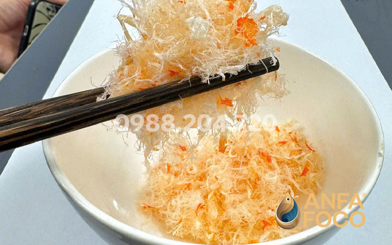 Cung cấp chà bông tôm cho chuỗi bánh mì, xôi, bánh bông lan