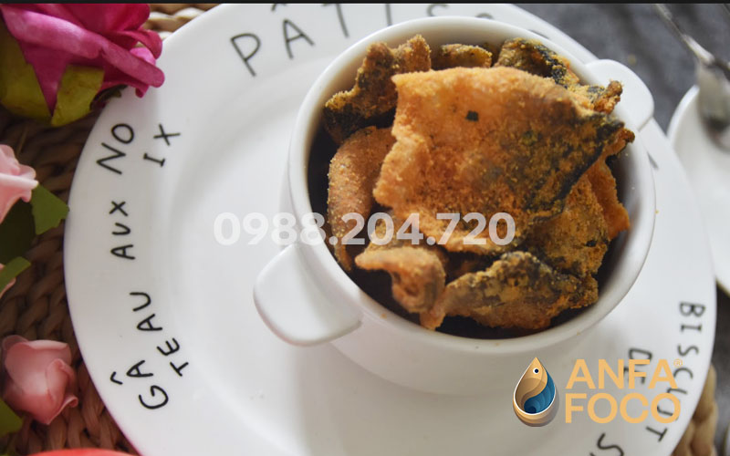 Da cá sấy giòn Anfafoco chinh phục quán cà phê, trà sữa Emdrink