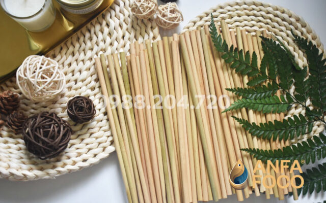 Anfafoco đã nghiên cứu thành công ống hút cỏ khô bảo quản lâu, giá rẻ