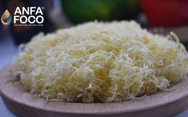 Quy trình sản xuất chà bông gà Anfafoco như thế nào?